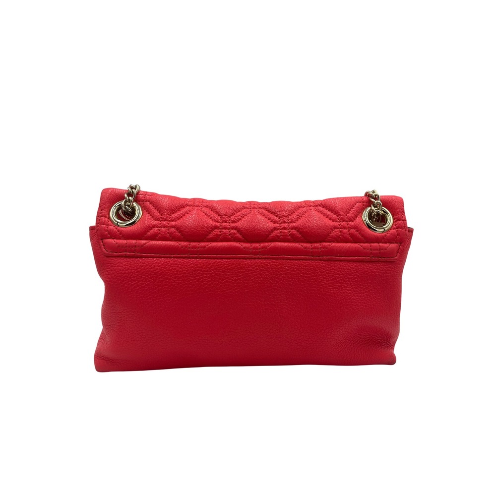 Kate Spade Emerson Place Rita Red Quilted Leather Shoulder Bag Turnlock 1ZCR9X - Picture 2 of 8